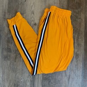 Mustard yellow joggers